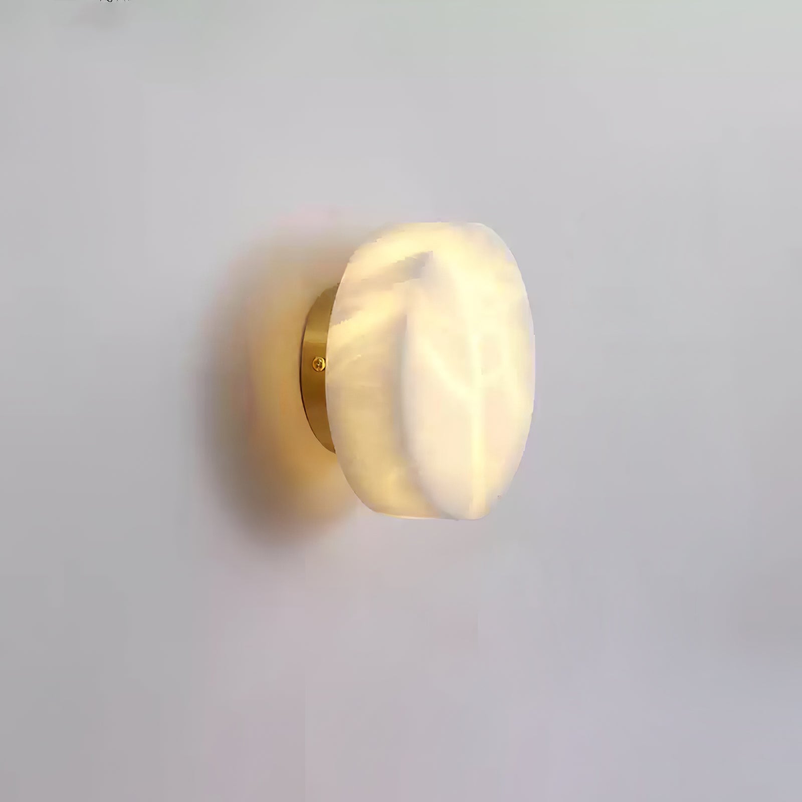 Erona Alabaster Wall Light-Neutral Decor