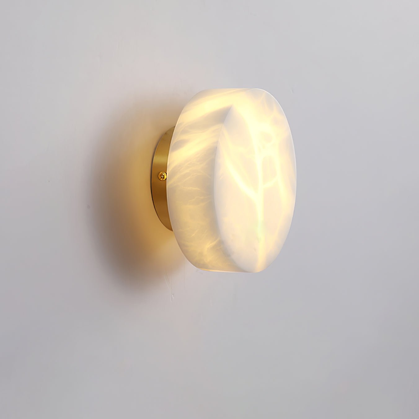 Erona Alabaster Wall Light-Neutral Decor