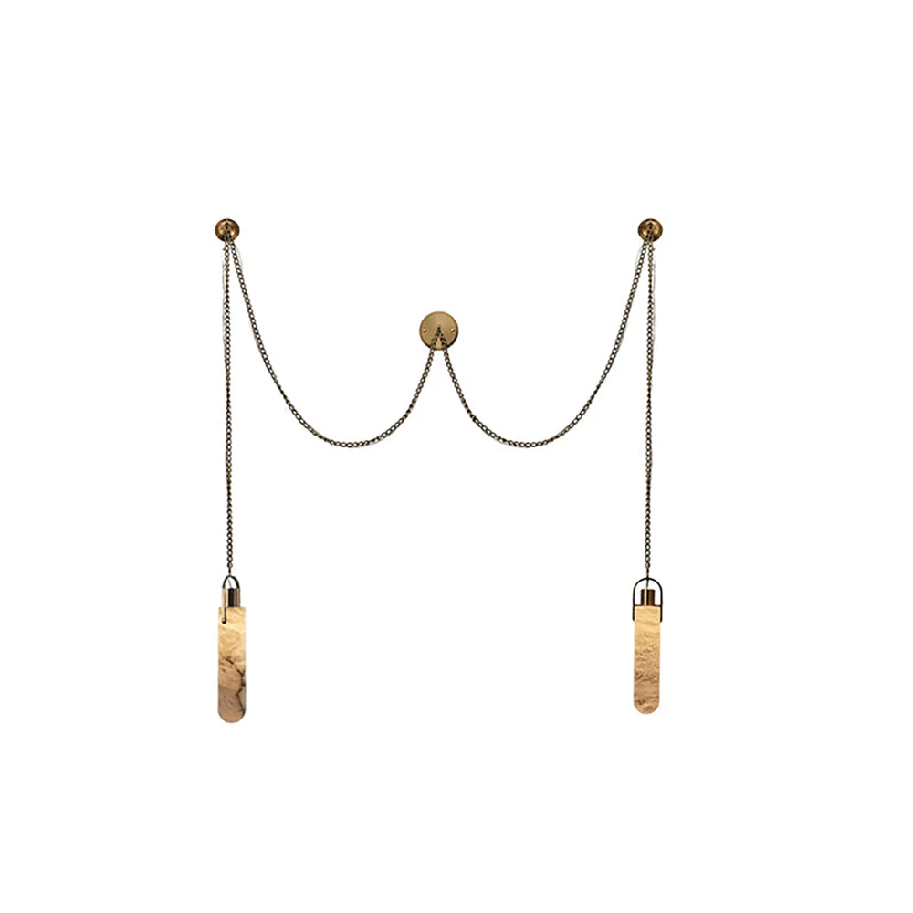 Cylindrical Cluster Alabaster Chandelier-Neutral Decor