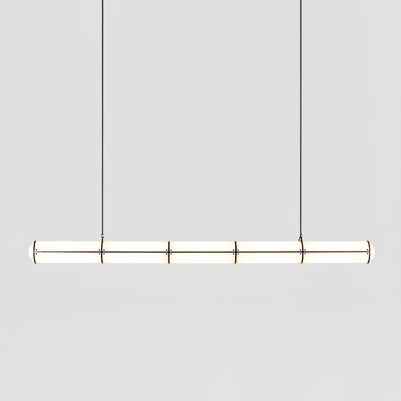Lustra Pendant Light Cylindrical Endless Dining-Neutral Decor