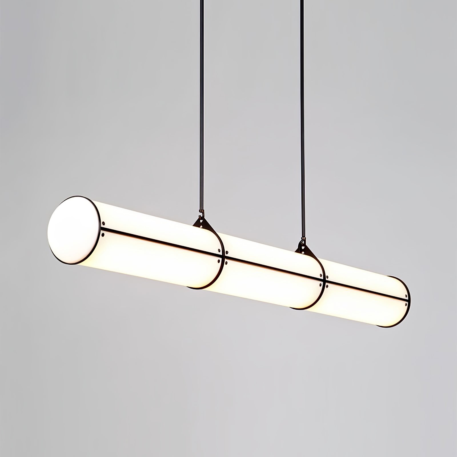 Lustra Pendant Light Cylindrical Endless Dining-Neutral Decor