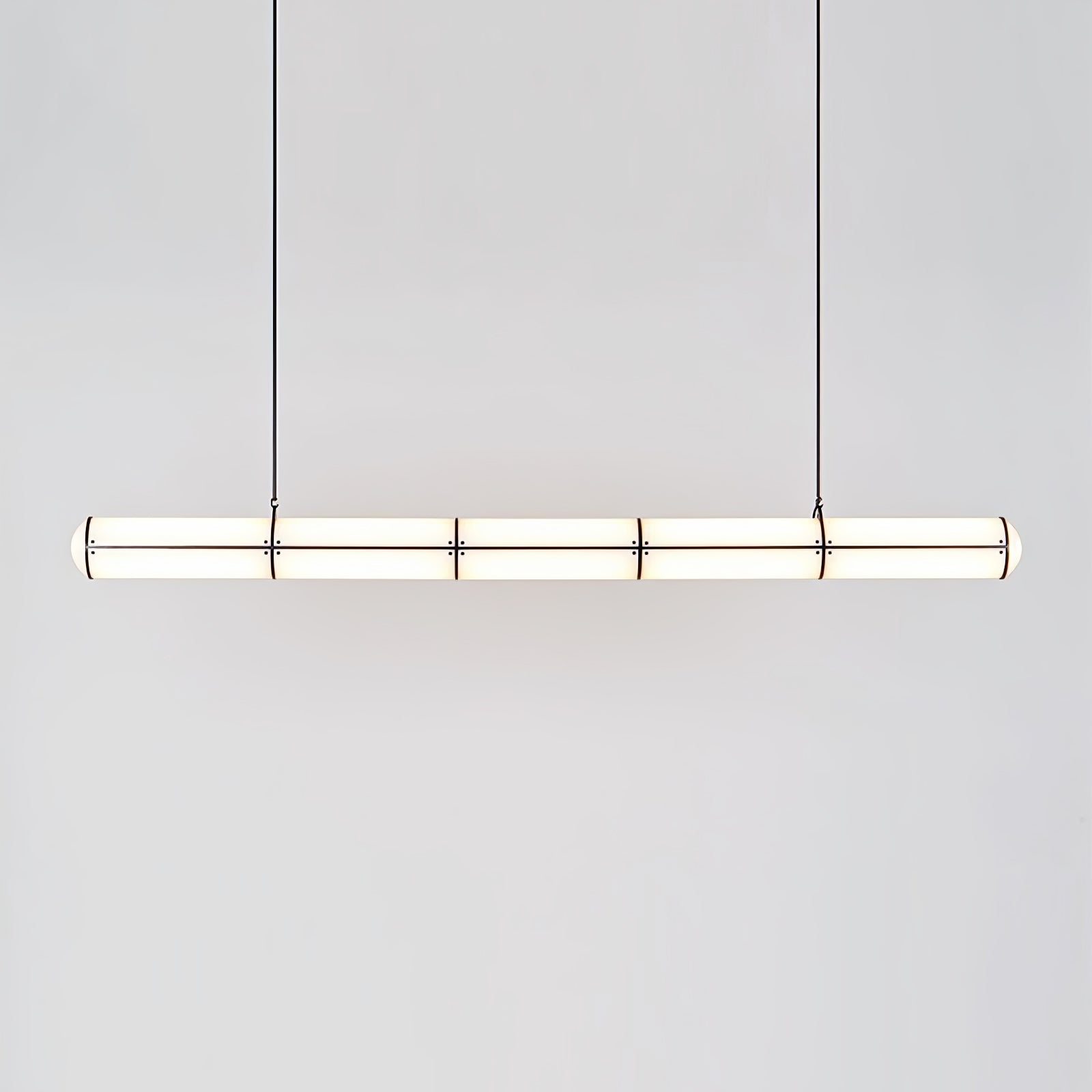 Lustra Pendant Light Cylindrical Endless Dining-Neutral Decor
