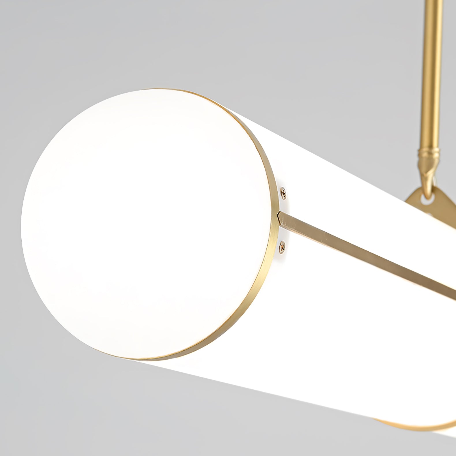 Lustra Pendant Light Cylindrical Endless Dining-Neutral Decor