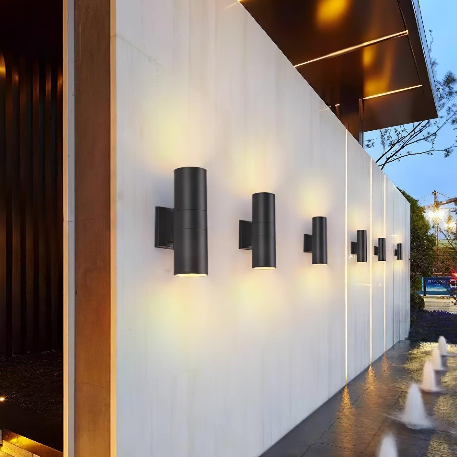 Viroxen Wall Light Modern Minimalist Cylindrical Outdoor-Neutral Decor
