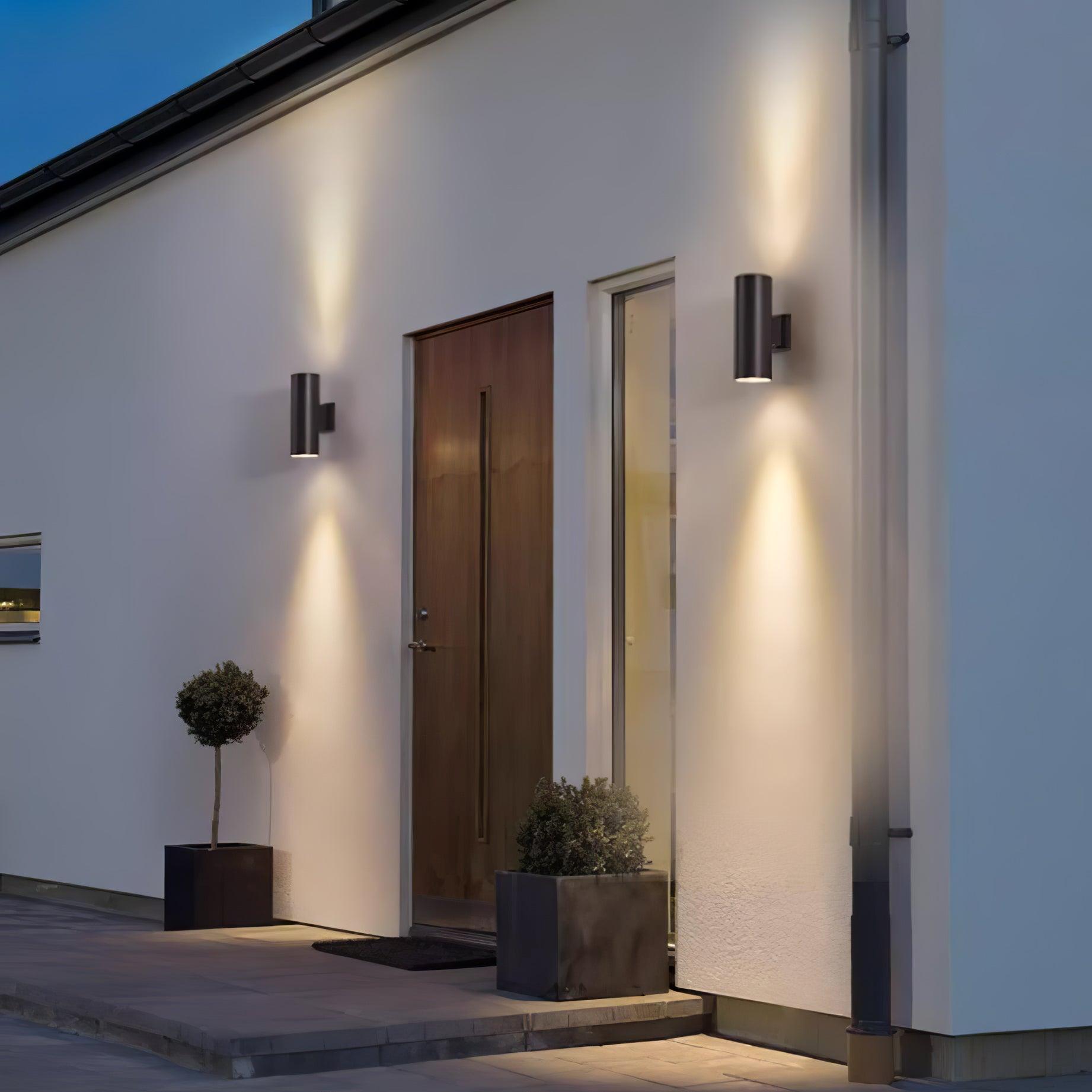 Viroxen Wall Light Modern Minimalist Cylindrical Outdoor-Neutral Decor