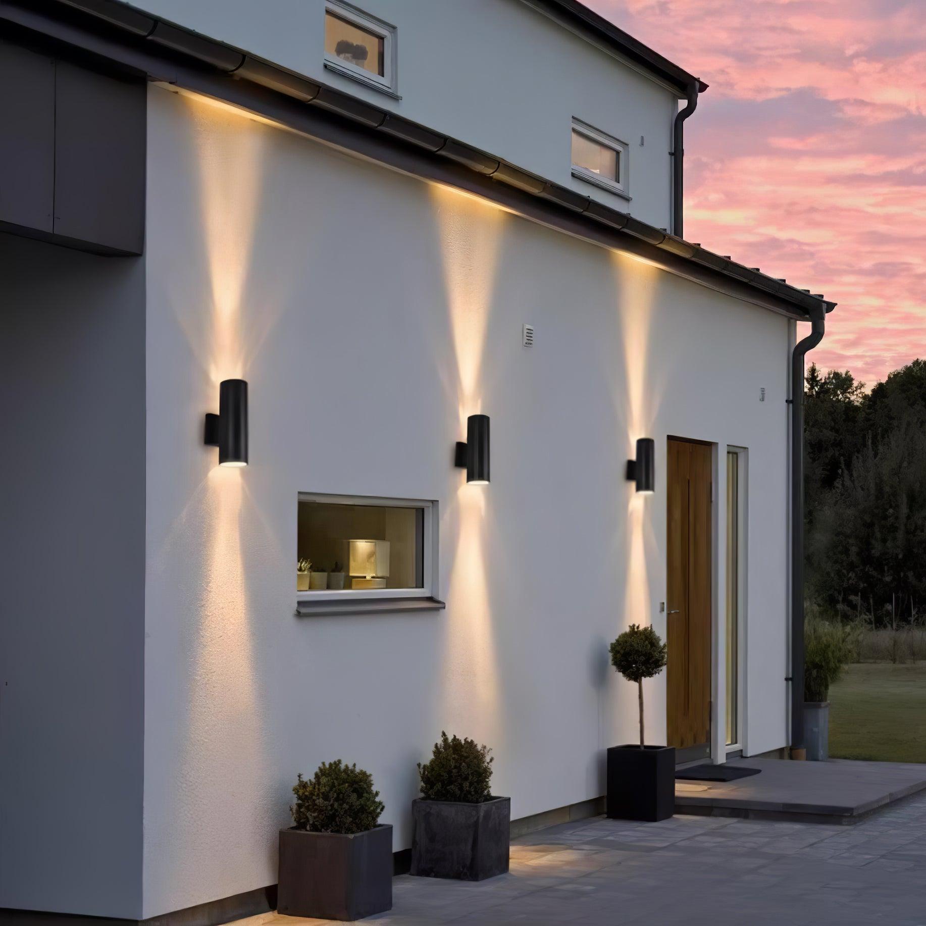 Viroxen Wall Light Modern Minimalist Cylindrical Outdoor-Neutral Decor