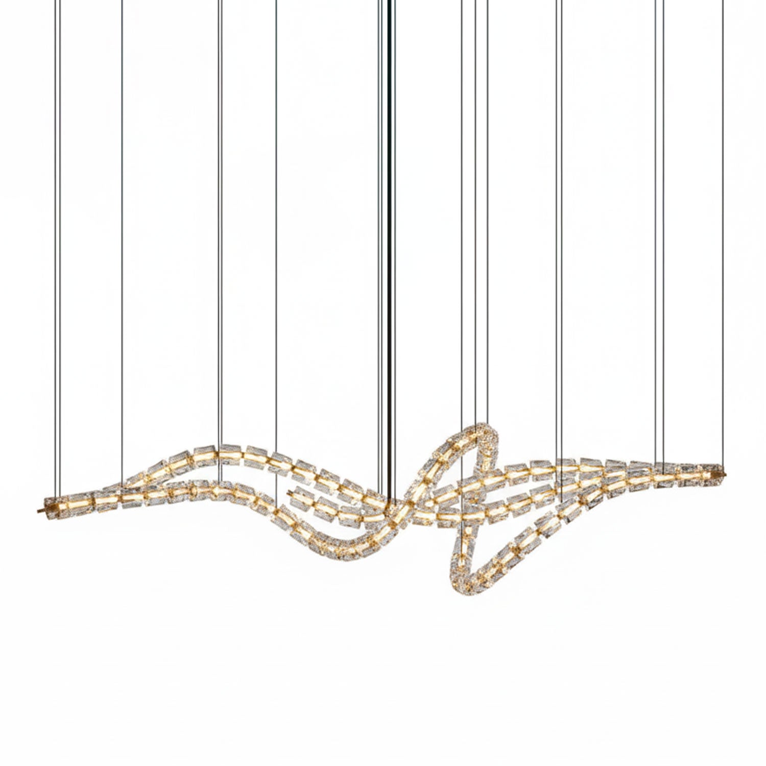 Gabriel Gold Chandelier-Neutral Decor