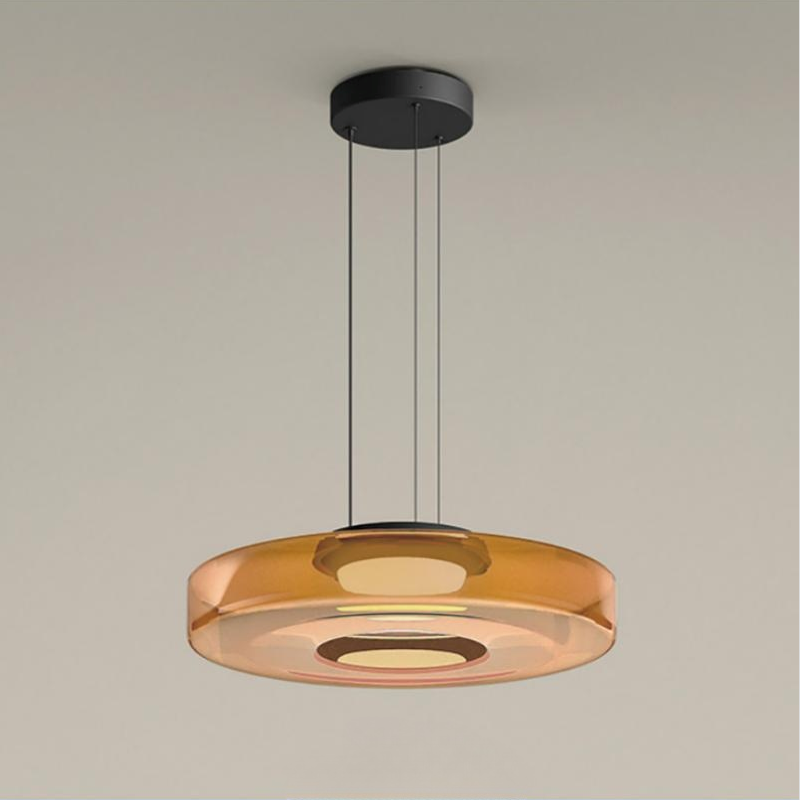 Jojo Glass Pendant Light Multi-tiered Structure - Neutral Decor