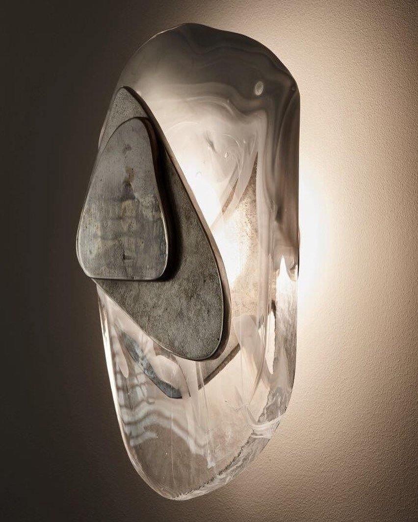 Gana Premium Nordic Art Glass Wall Lamp-Neutral Decor
