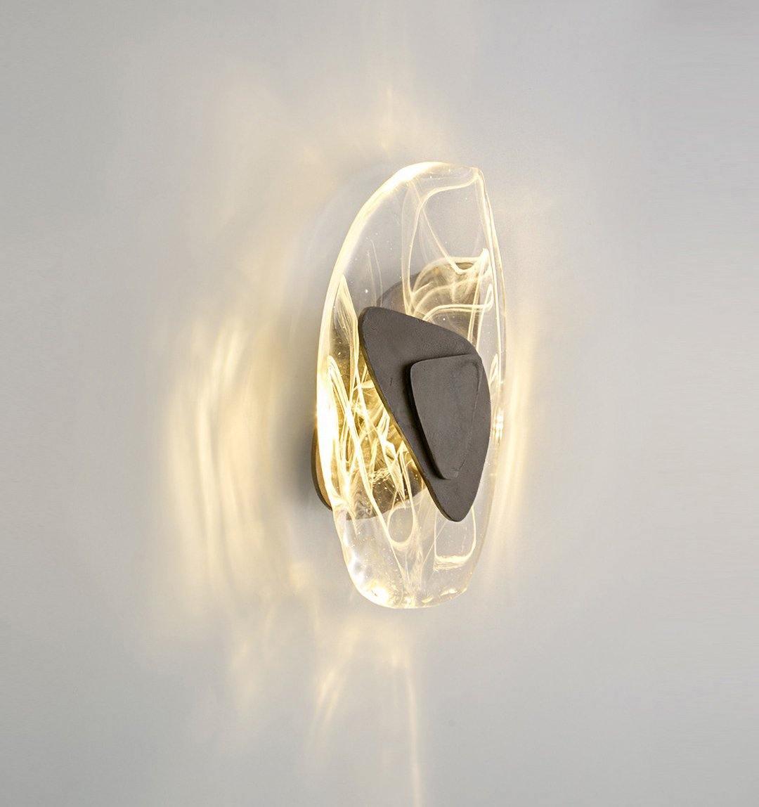 Gana Premium Nordic Art Glass Wall Lamp-Neutral Decor