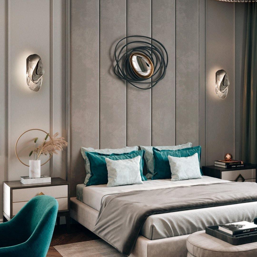 Gana Premium Nordic Art Glass Wall Lamp-Neutral Decor