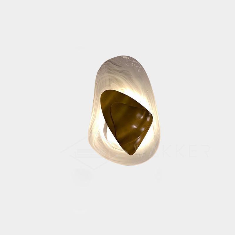 Gana Premium Nordic Art Glass Wall Lamp-Neutral Decor
