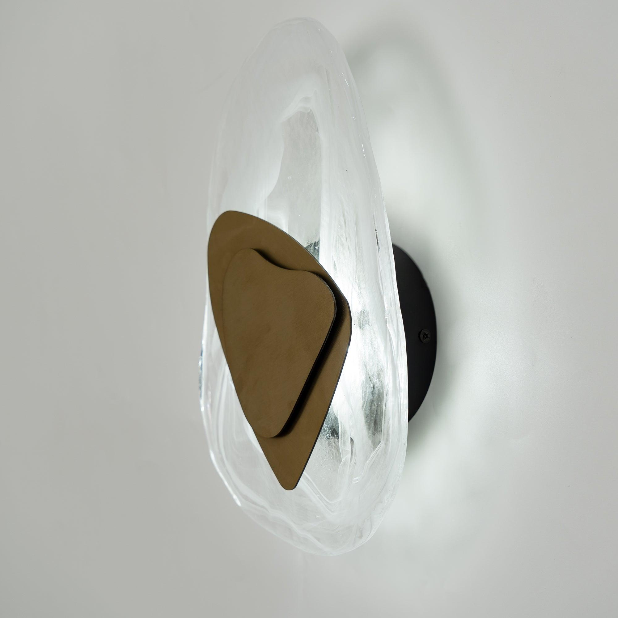 Gana Premium Nordic Art Glass Wall Lamp-Neutral Decor