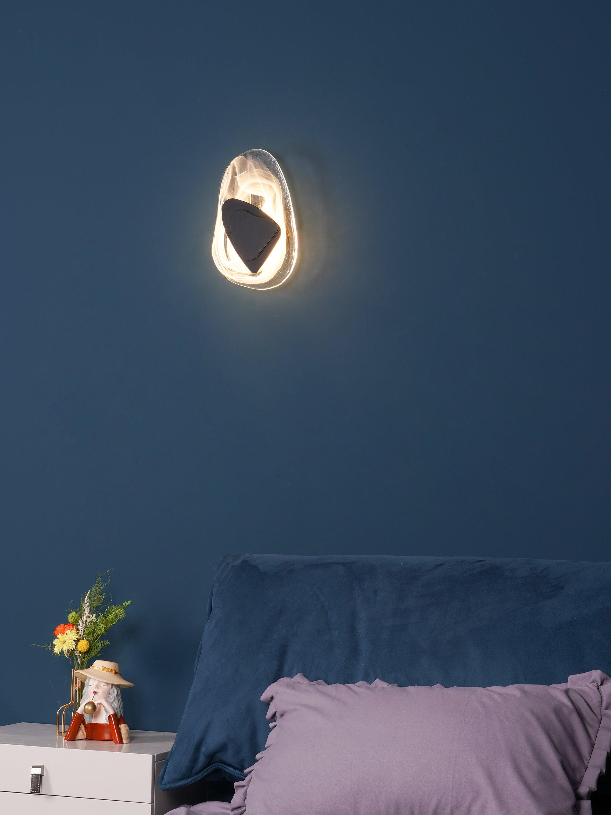 Gana Premium Nordic Art Glass Wall Lamp-Neutral Decor
