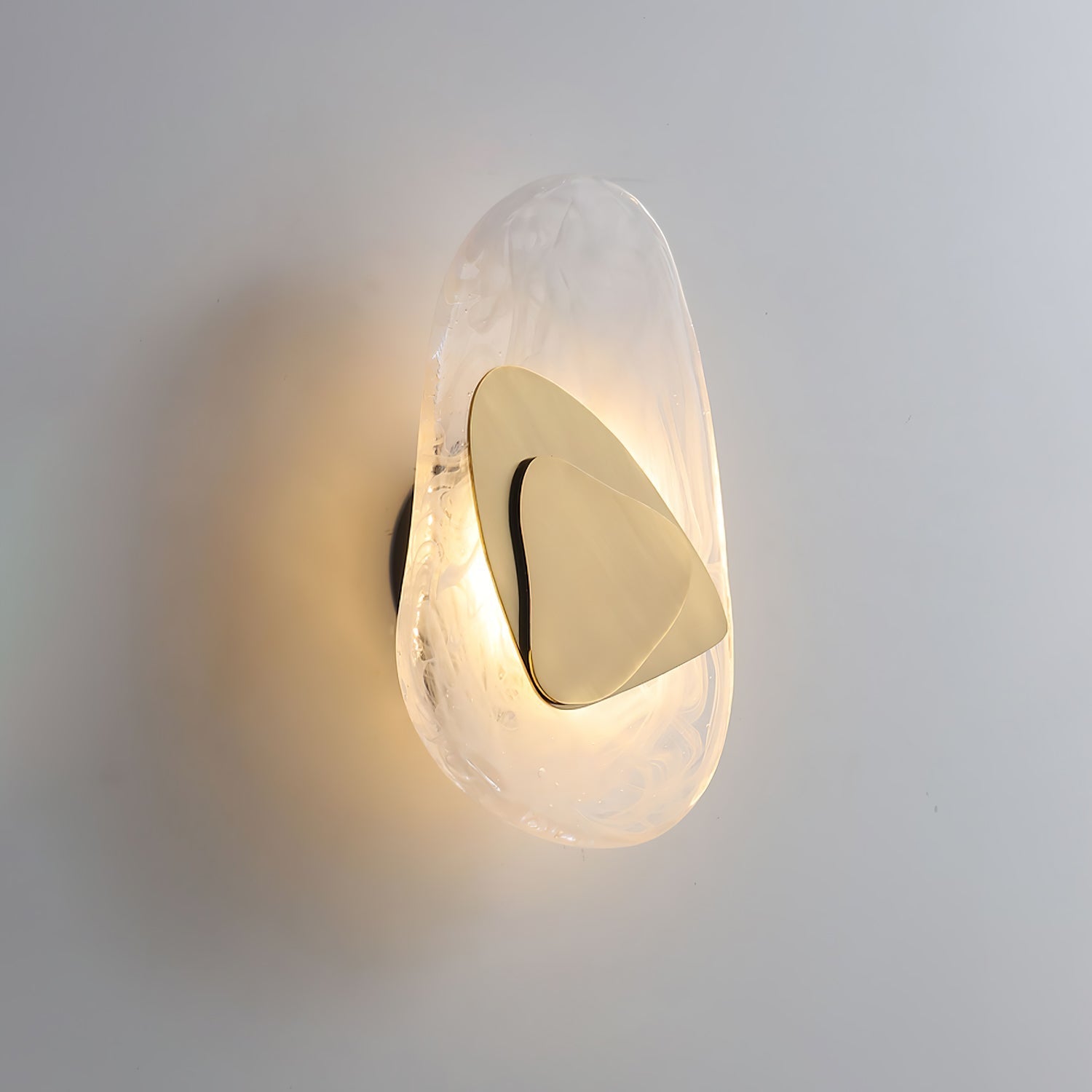 Gana Premium Nordic Art Glass Wall Lamp-Neutral Decor