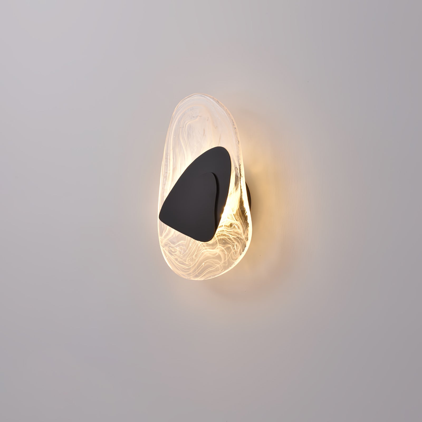 Gana Premium Nordic Art Glass Wall Lamp-Neutral Decor