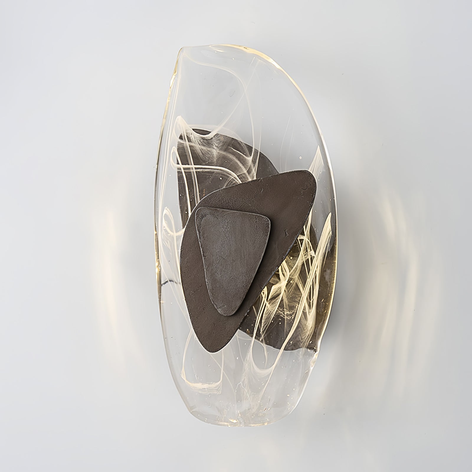 Gana Premium Nordic Art Glass Wall Lamp-Neutral Decor