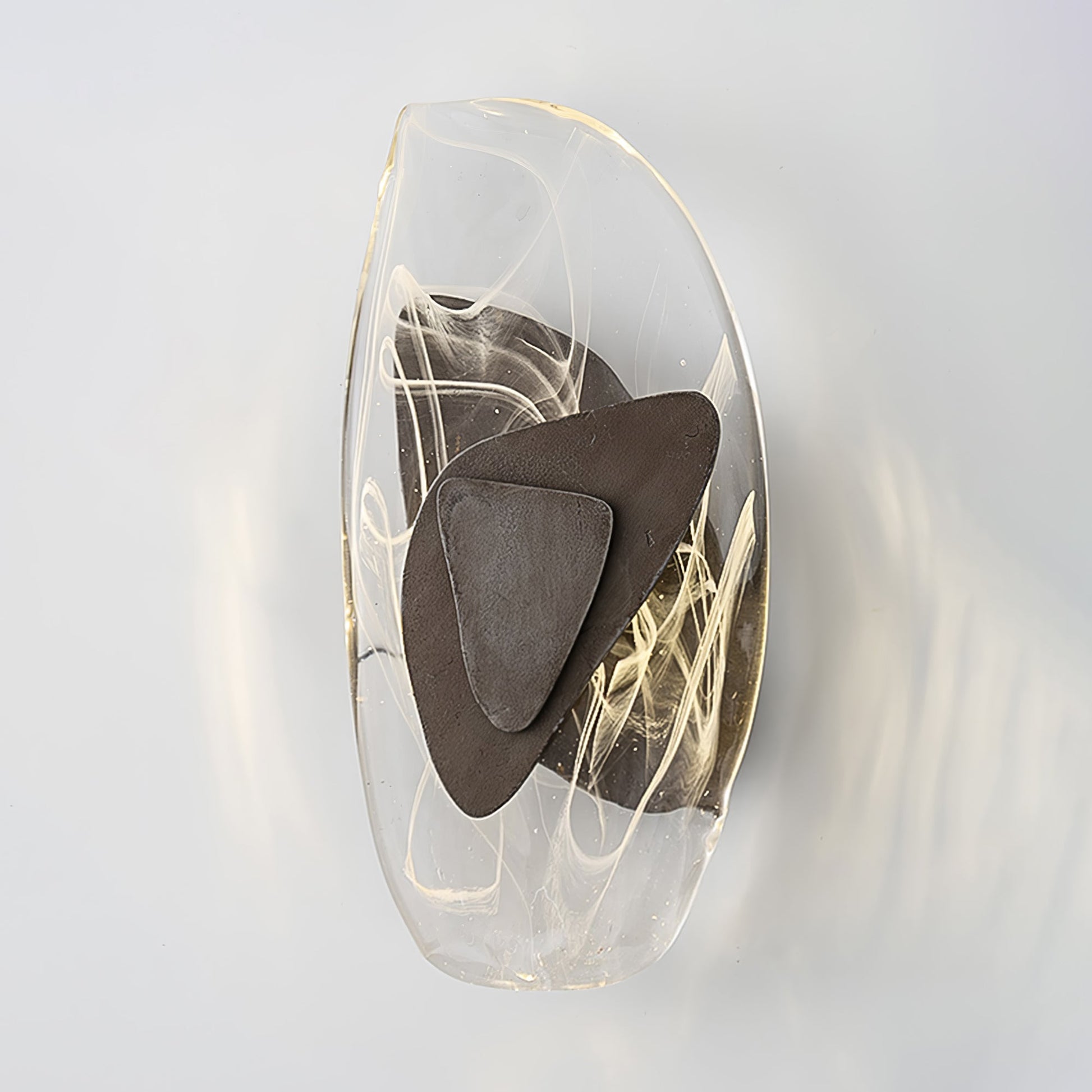 Gana Premium Nordic Art Glass Wall Lamp-Neutral Decor