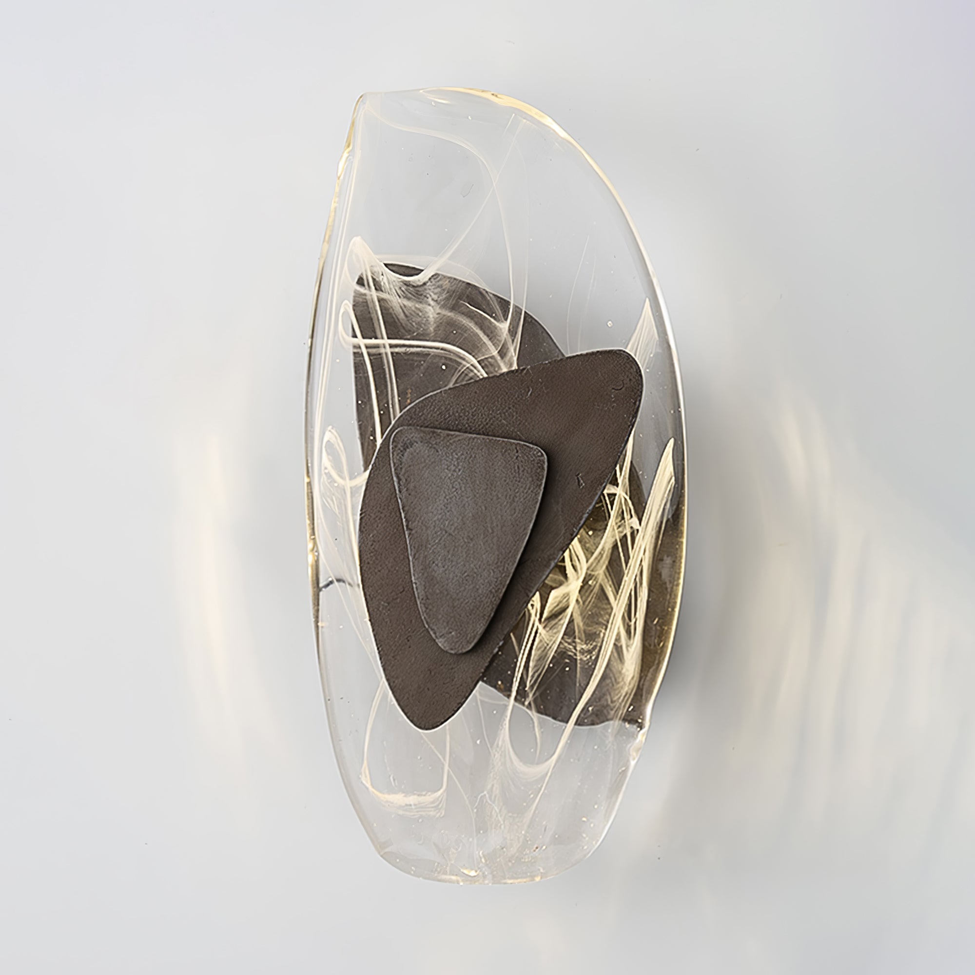 Gana Premium Nordic Art Glass Wall Lamp-Neutral Decor