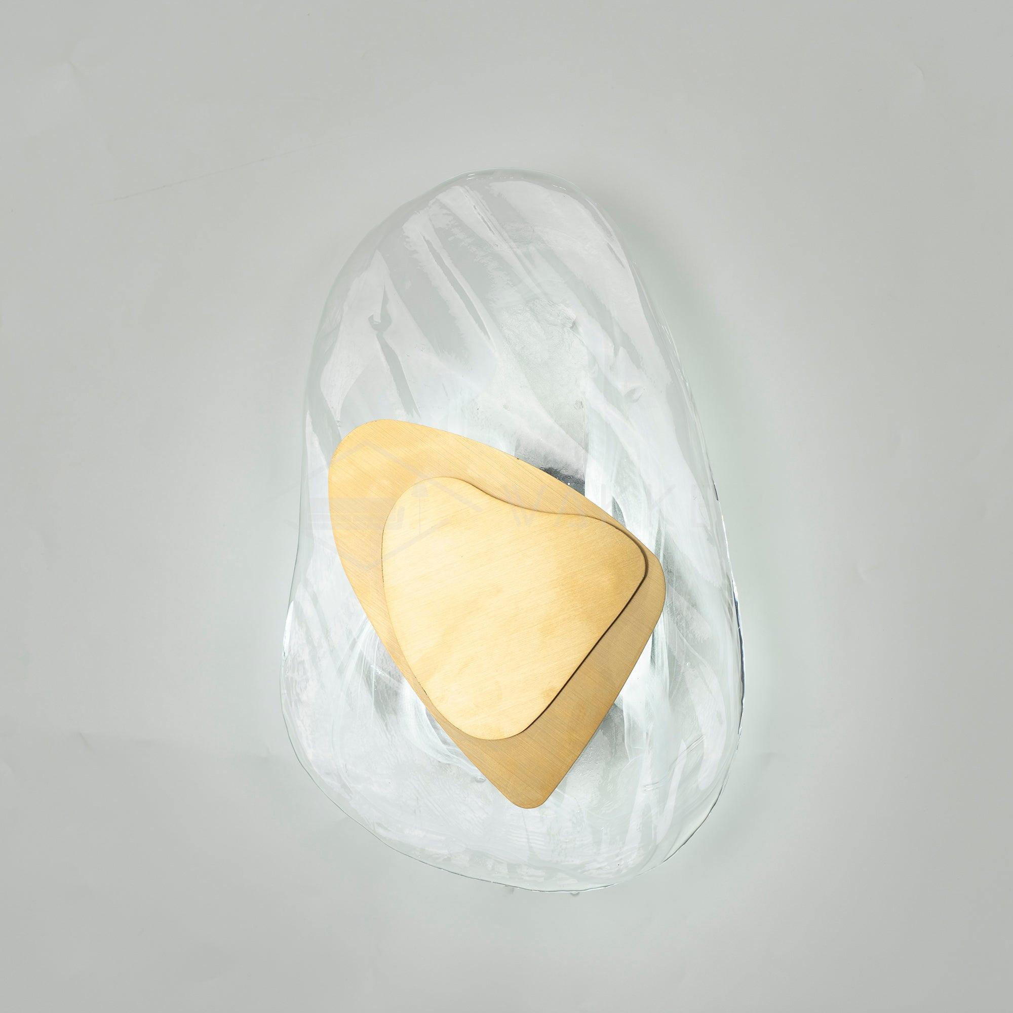Gana Premium Nordic Art Glass Wall Lamp-Neutral Decor