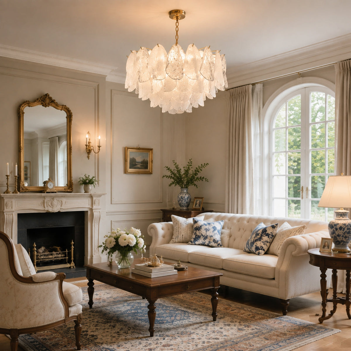 Kinswick Glass Chandelier