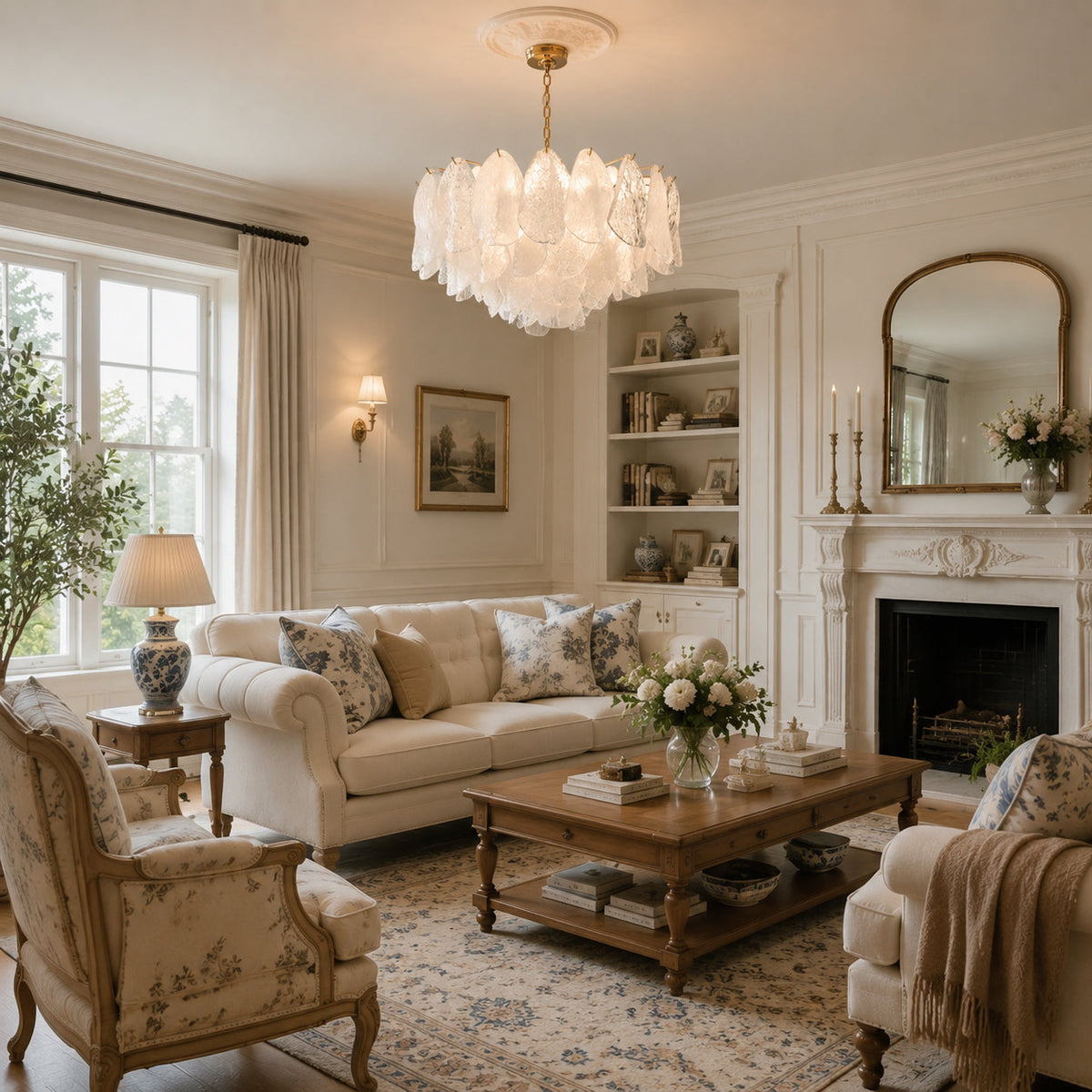 Kinswick Glass Chandelier