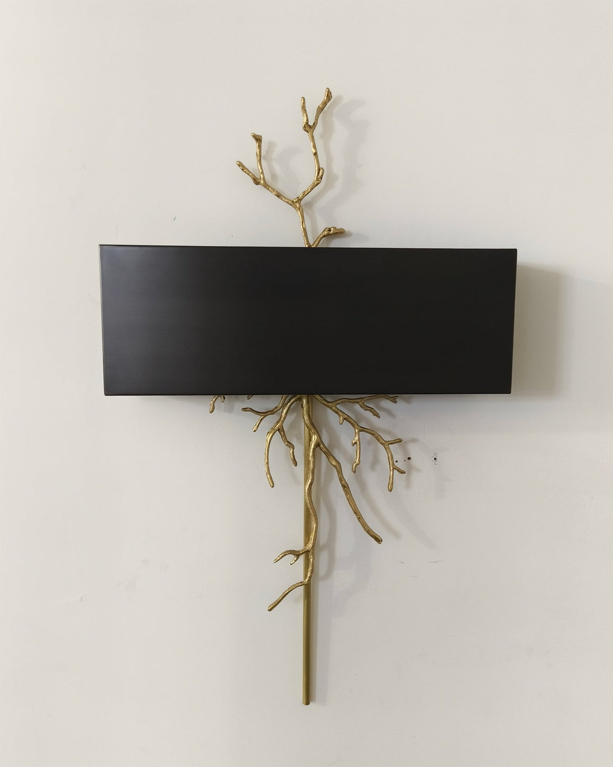 Brass Branch Wall Lamp
