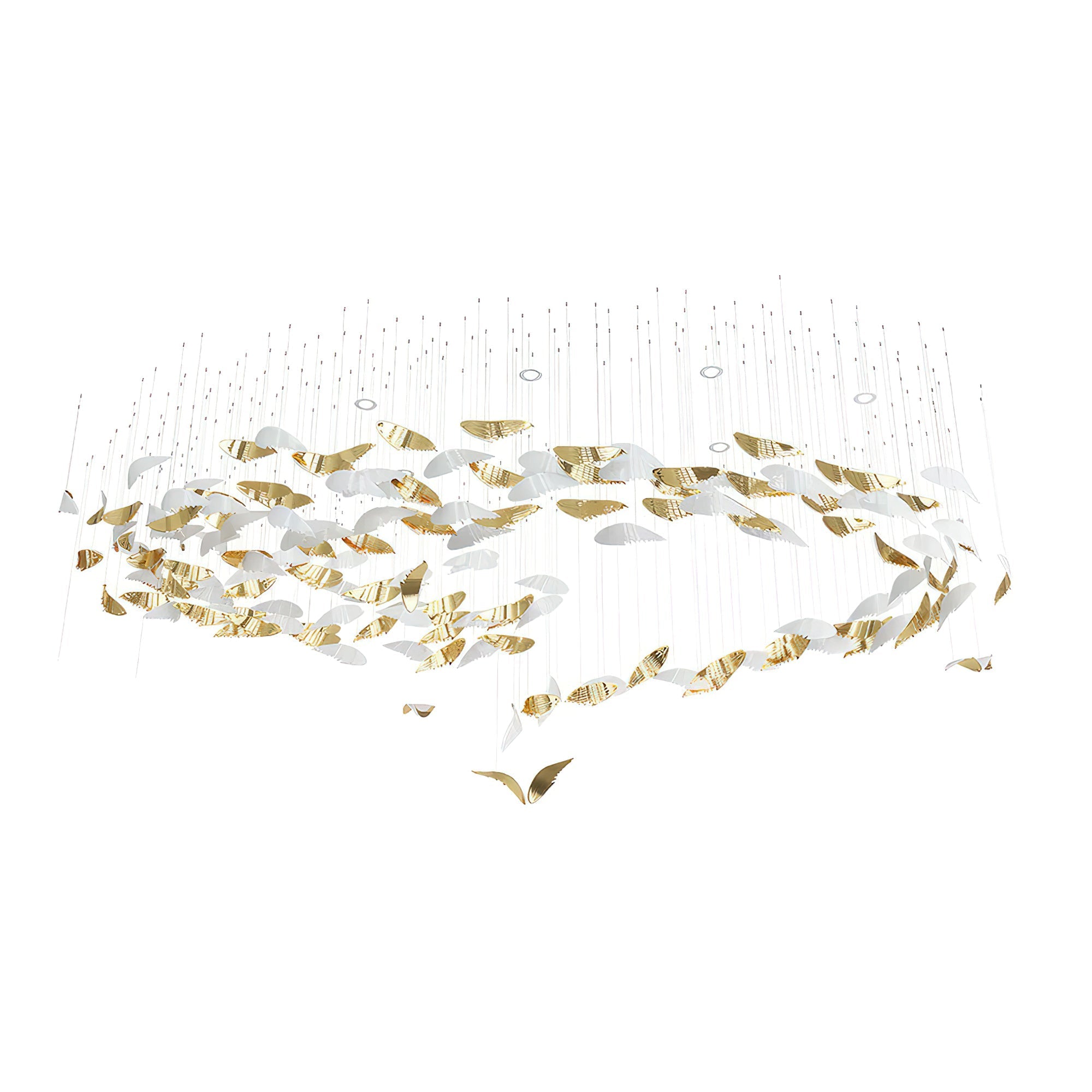 Alvenan Bird Flock Chandelier-Neutral Decor