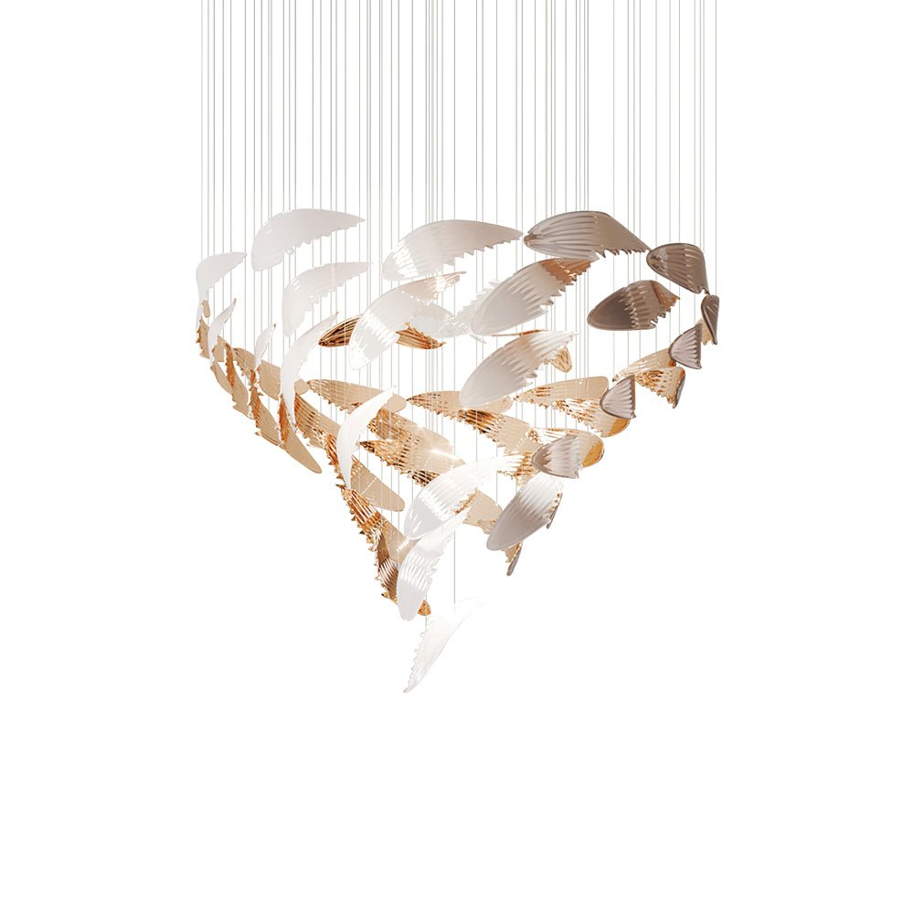 Alvenan Bird Flock Chandelier-Neutral Decor