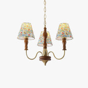 Cassian Chandelier Flower Fabric - Neutralighting