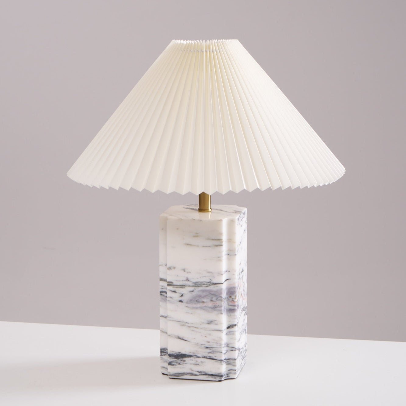 Belle Modern Table Lamp-Neutral Decor