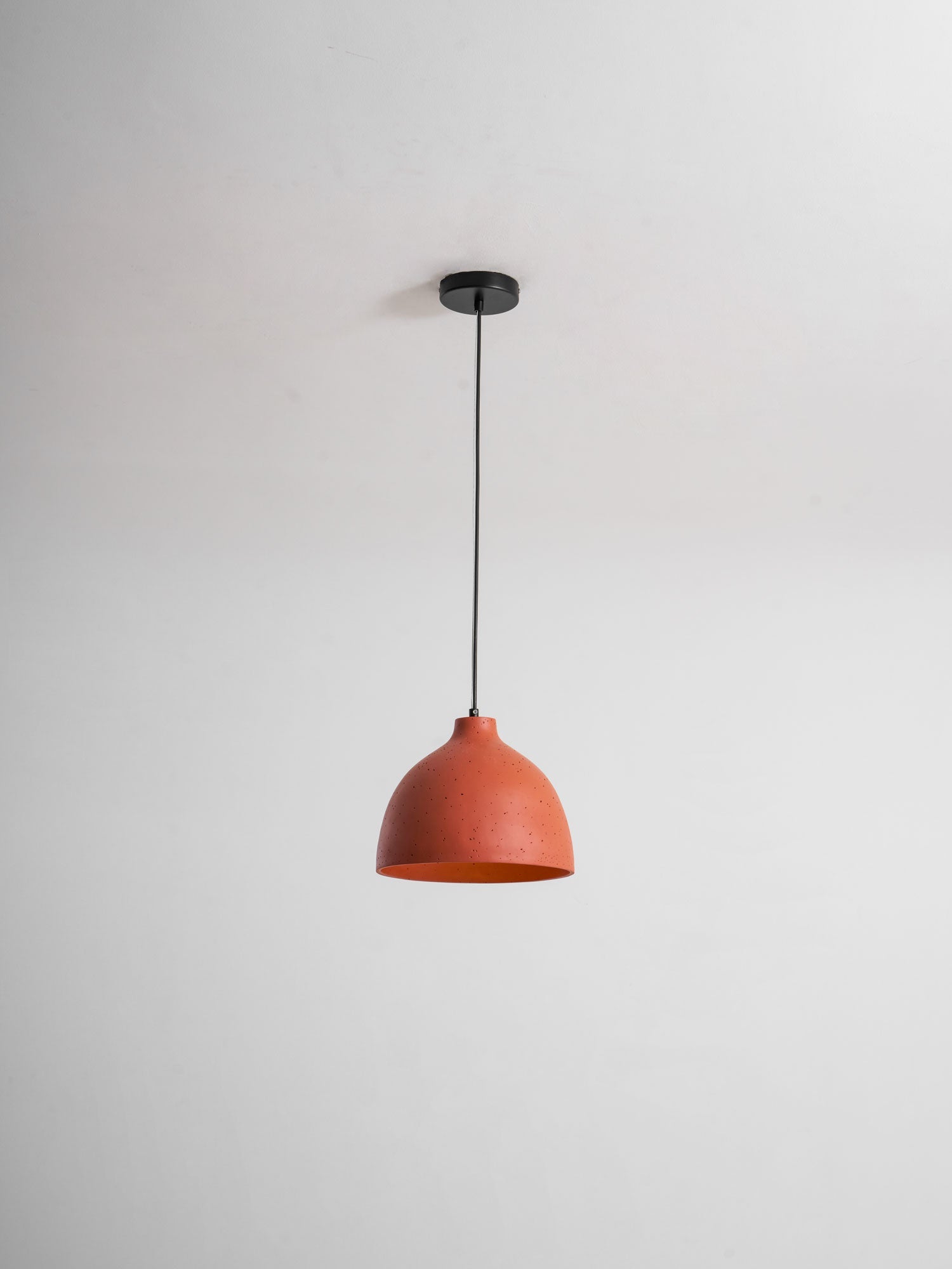 Resin Bowl Pendant Lamp-Neutral Decor