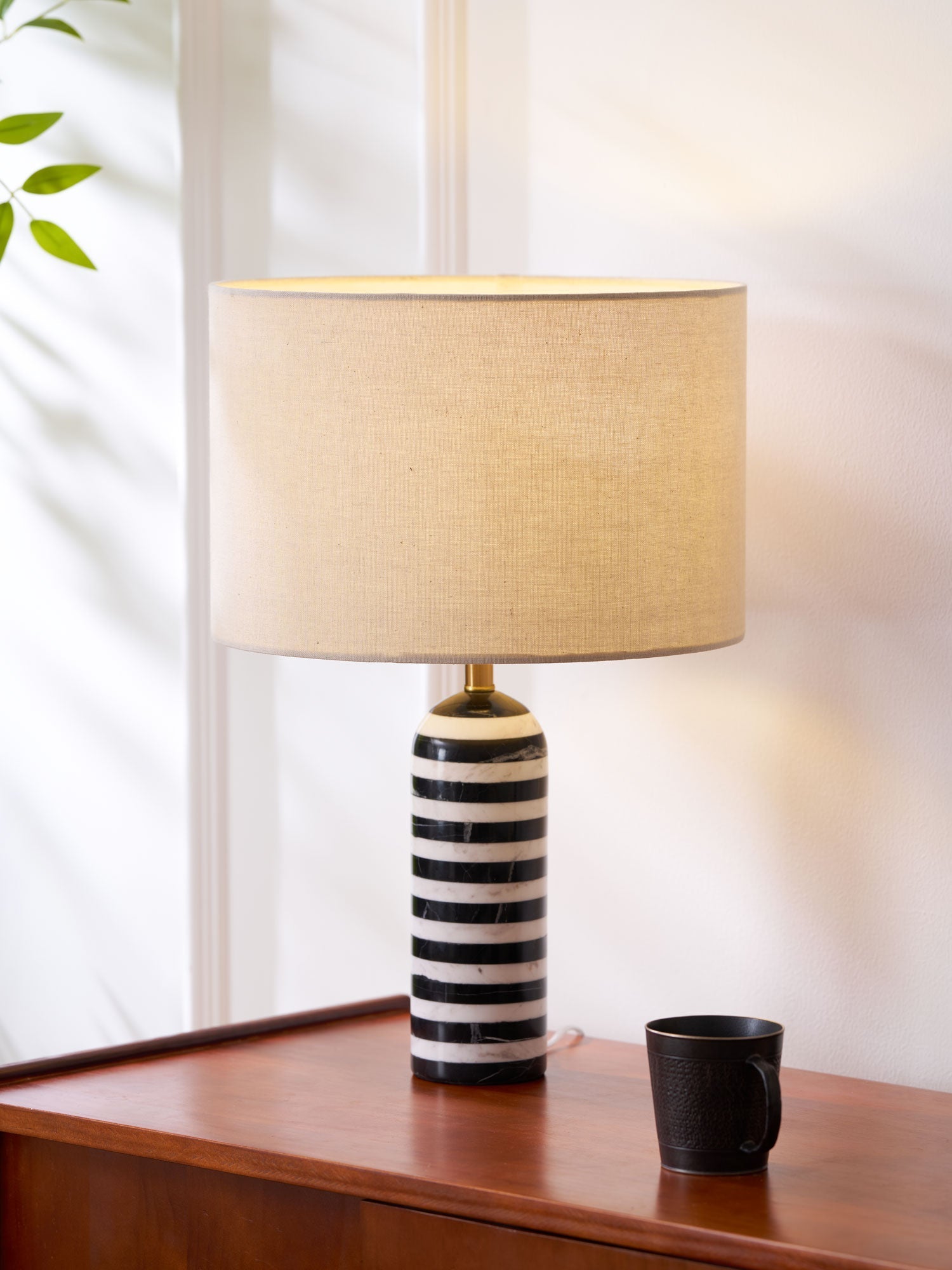 Avery Contemporary Table Lamp-Neutral Decor
