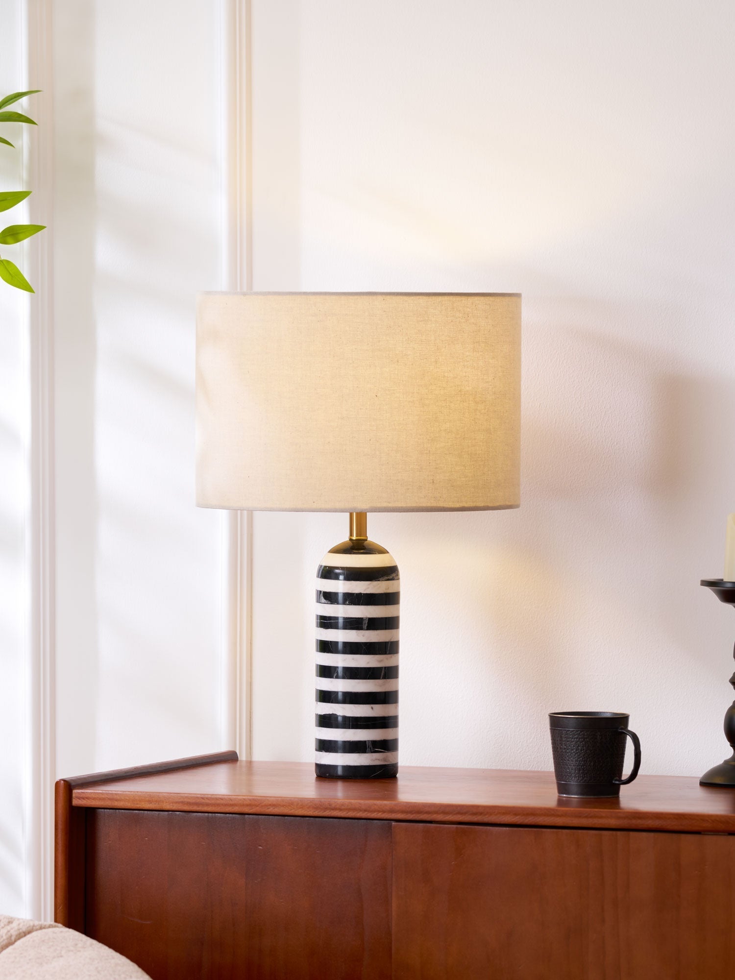 Avery Contemporary Table Lamp-Neutral Decor