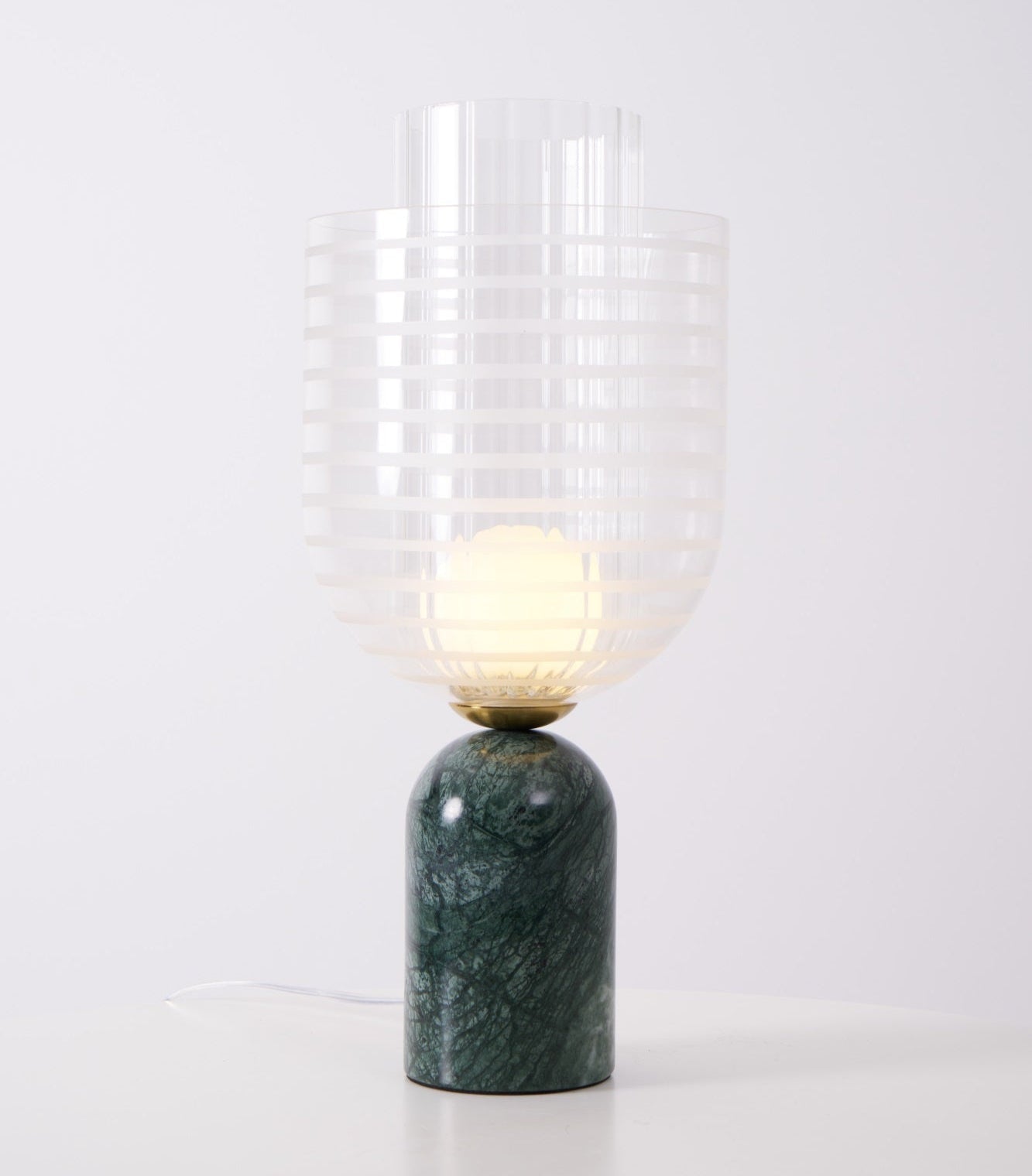 Lumi Elegant Marble Table Lamp-Neutral Decor