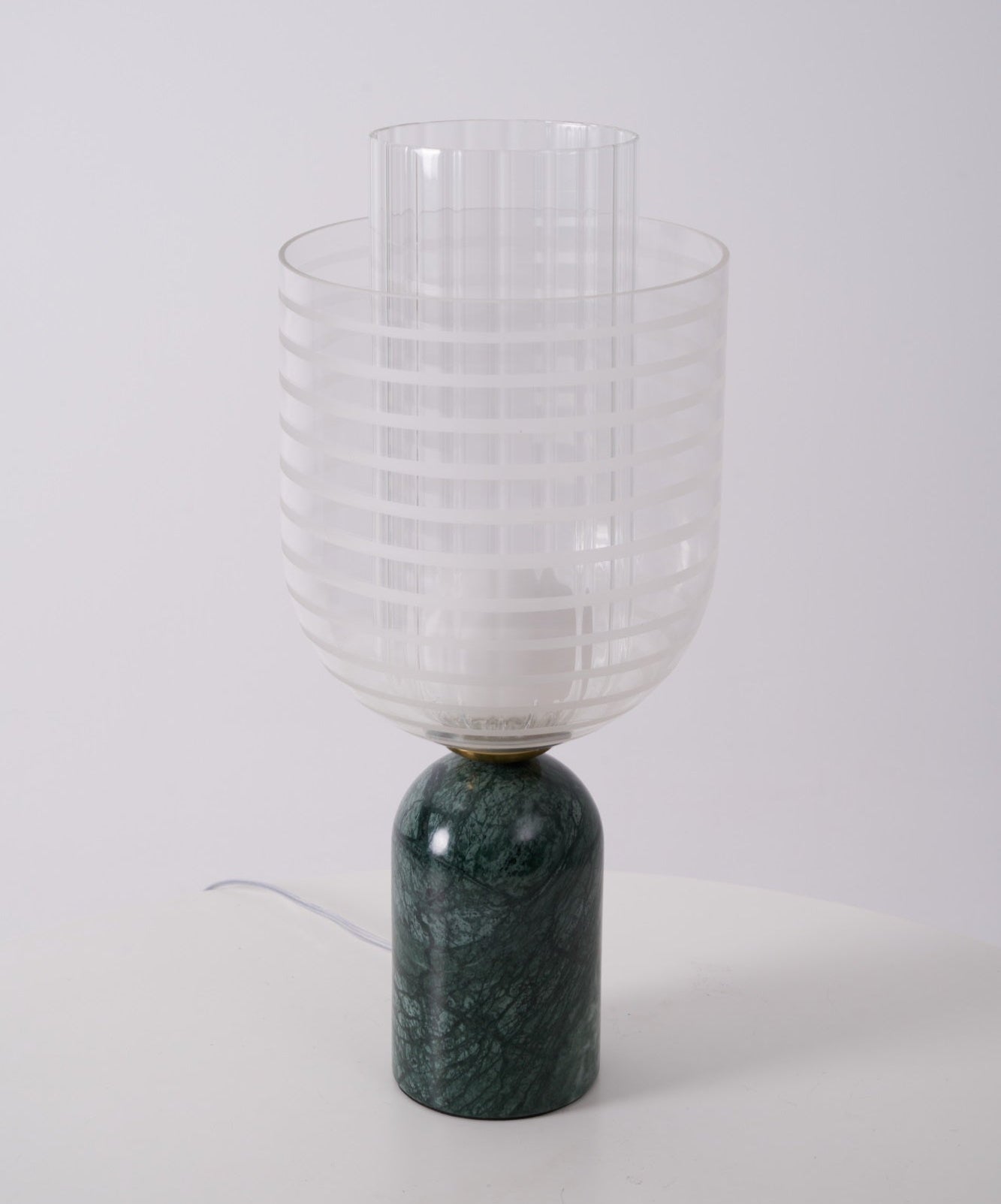 Lumi Elegant Marble Table Lamp-Neutral Decor