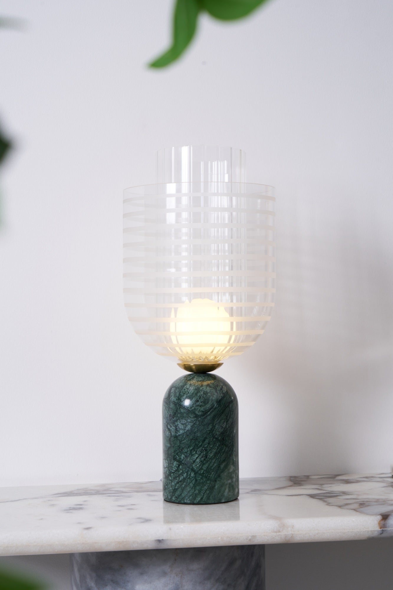 Lumi Elegant Marble Table Lamp-Neutral Decor