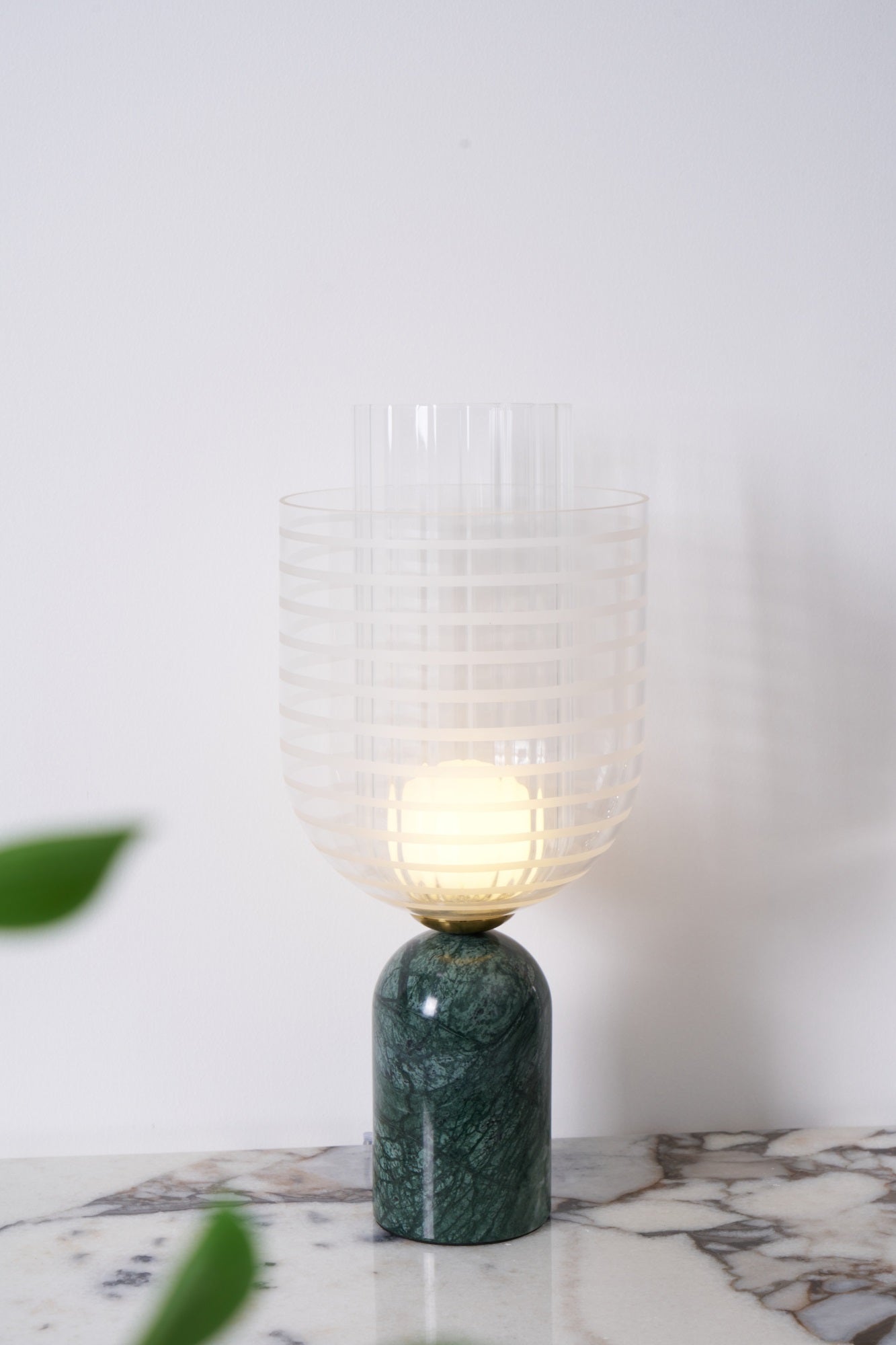 Lumi Elegant Marble Table Lamp-Neutral Decor