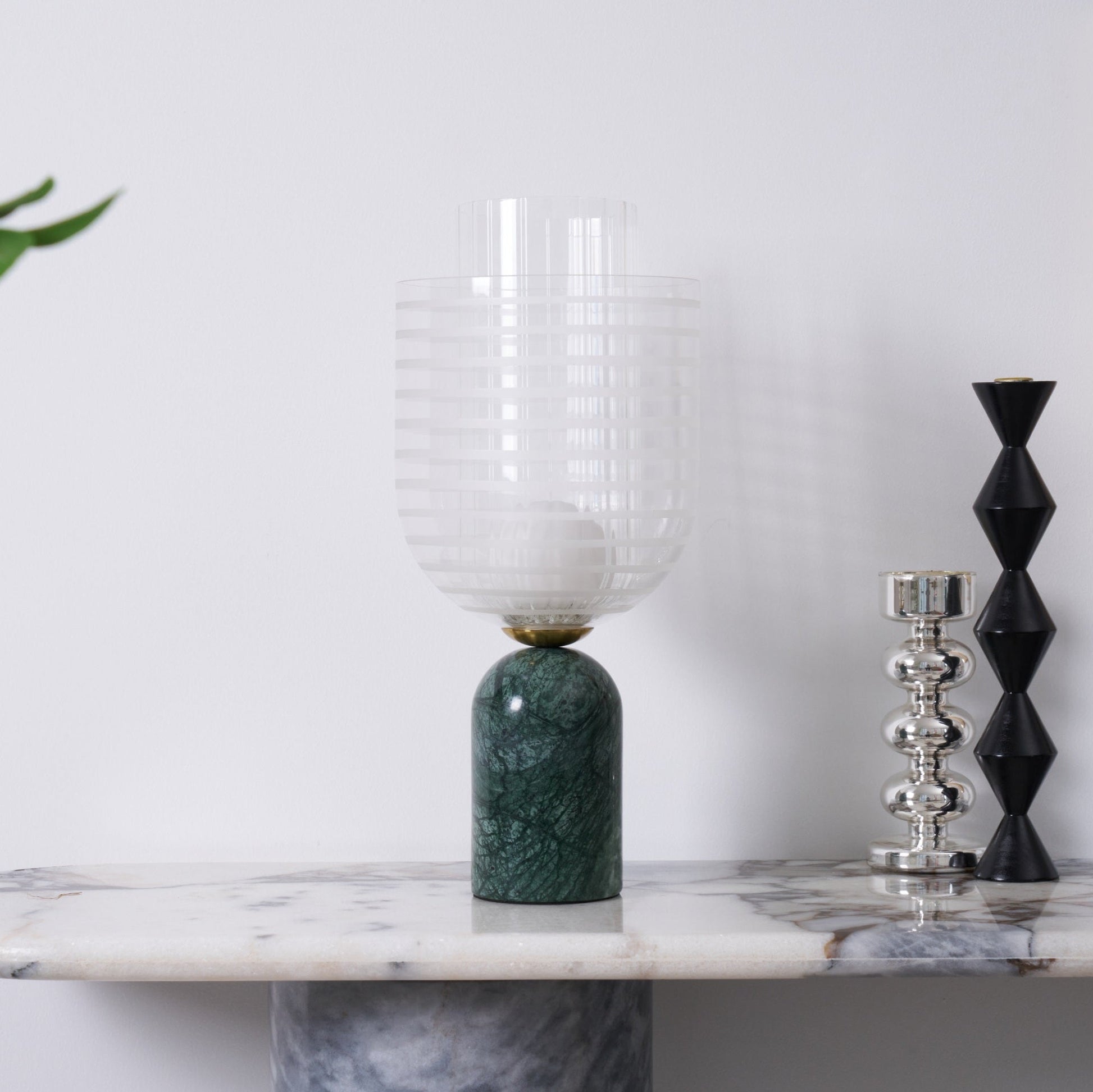 Lumi Elegant Marble Table Lamp-Neutral Decor