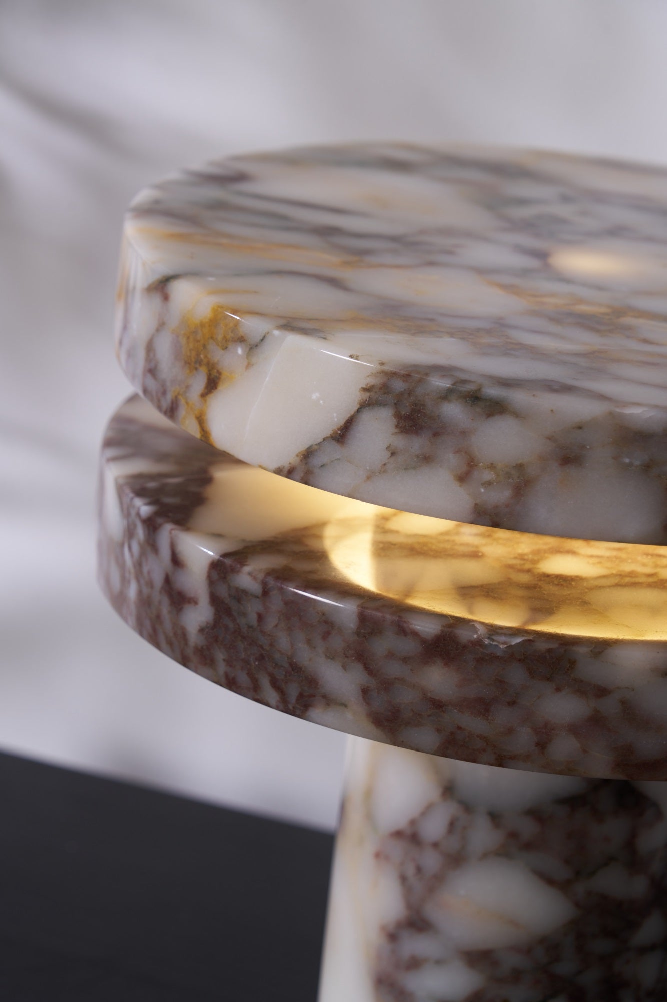 Lume Marble Table Lamp-Neutral Decor