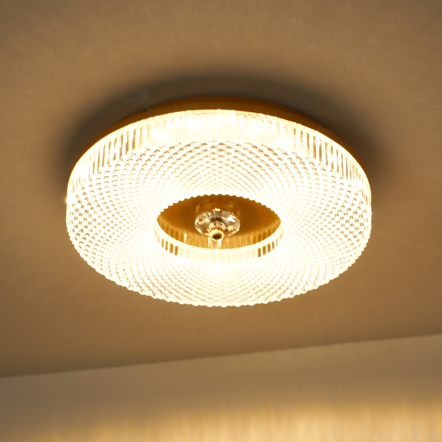 Solara Ceiling Lamp LED Flush Mount Acrylic-Neutral Decor