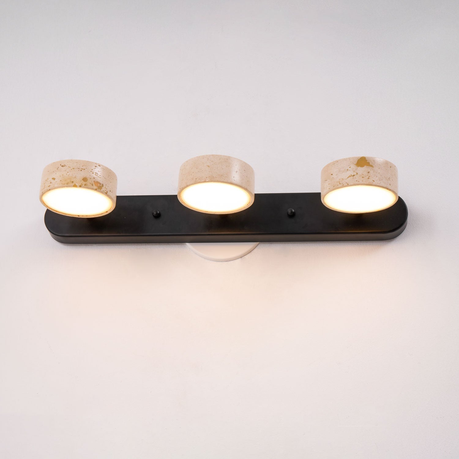 Orshaa Linear Travertine Vanity Light-Neutral Decor