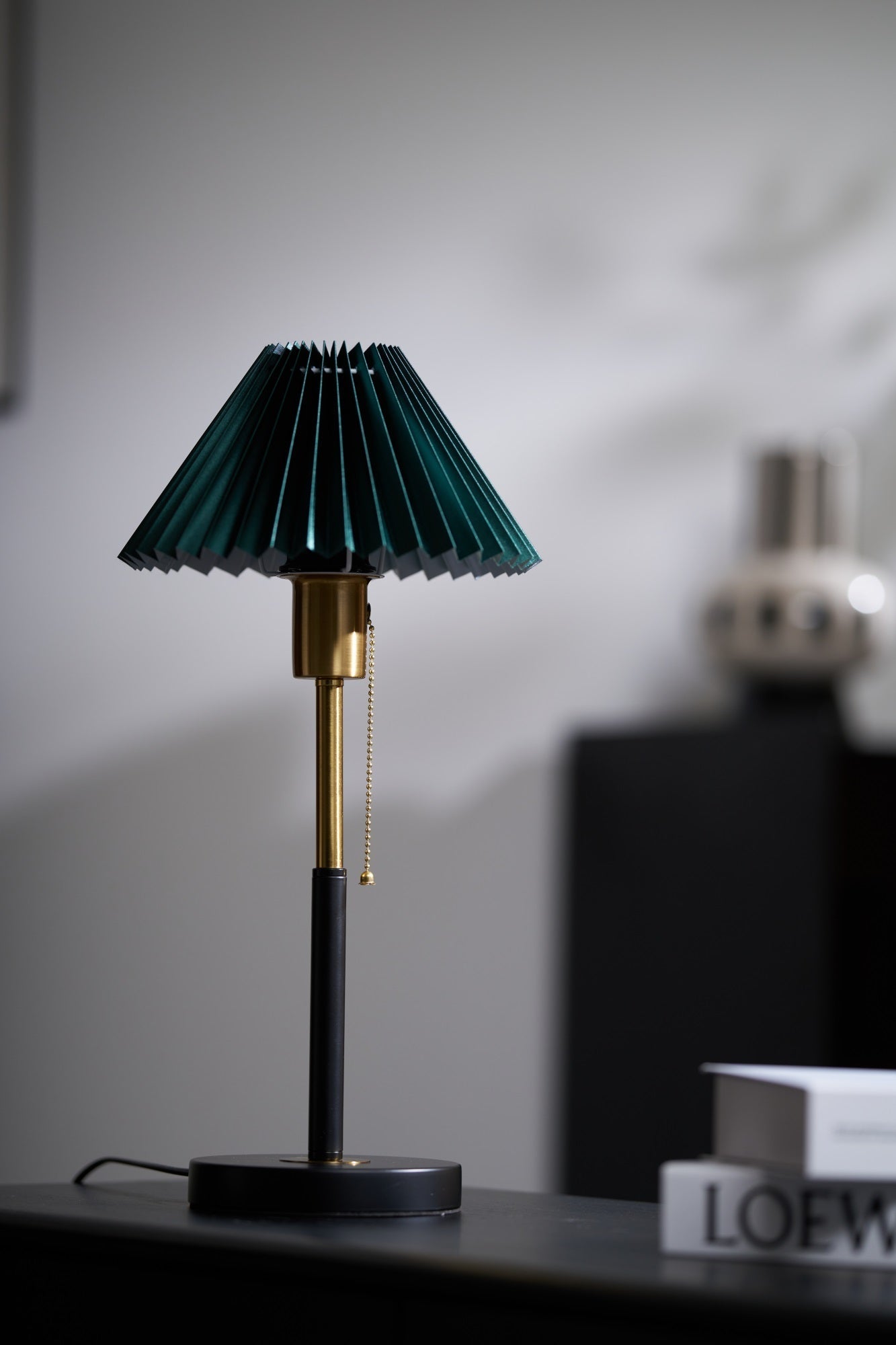 Mevzo Minimalist Ceramics Table Lamp-Neutral Decor