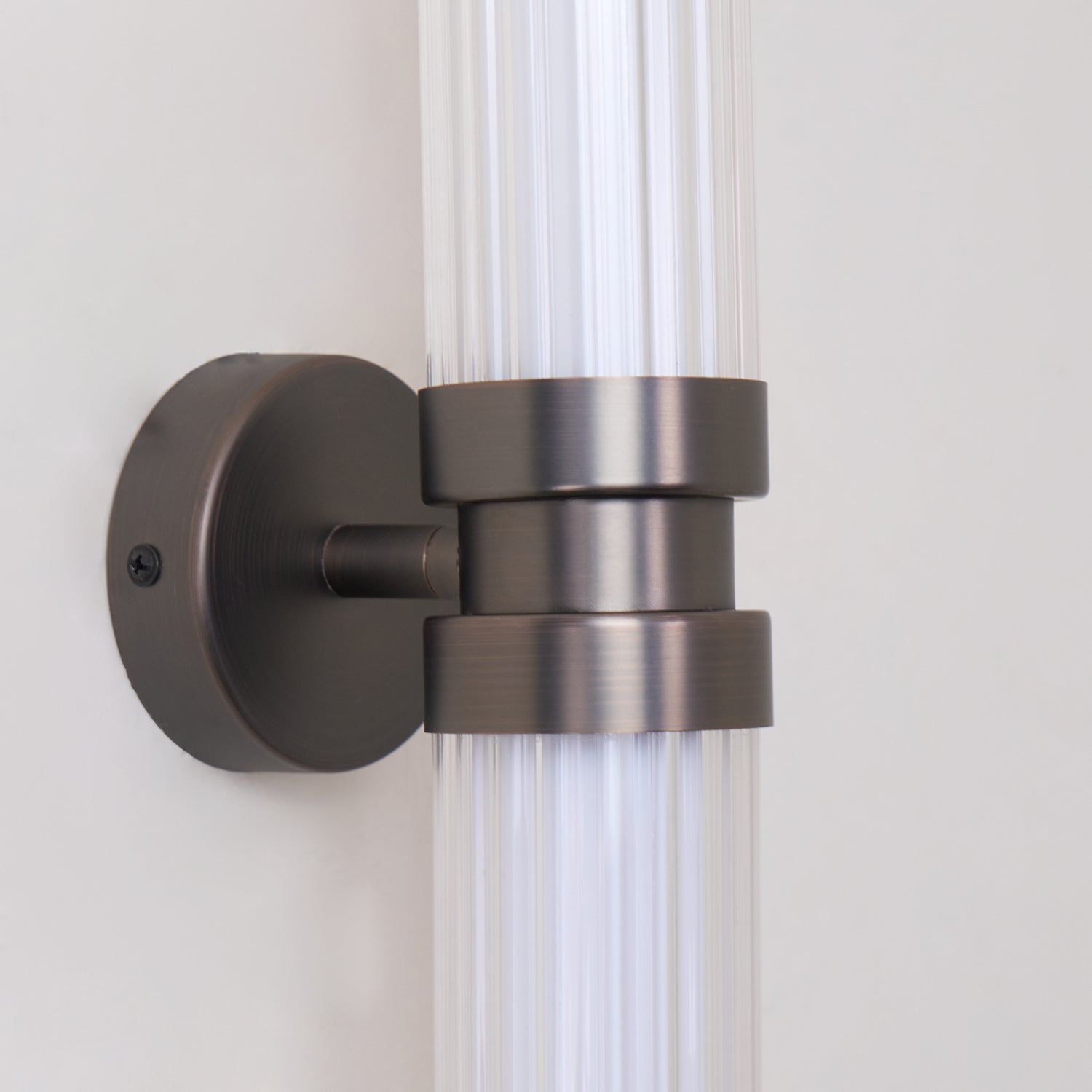 Noviq Premium Nordic Art Vertical Glass Sconce Wall Lamp-Neutral Decor