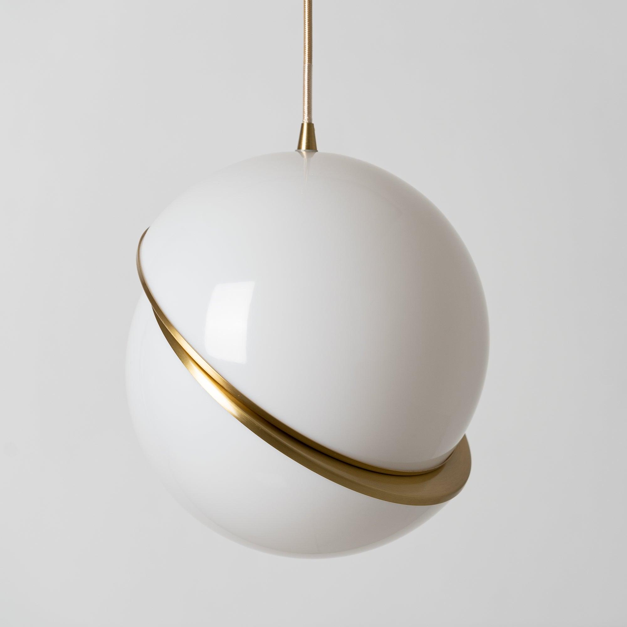 Cavira Pendant Minimalistic Glass Lamp-Neutral Decor