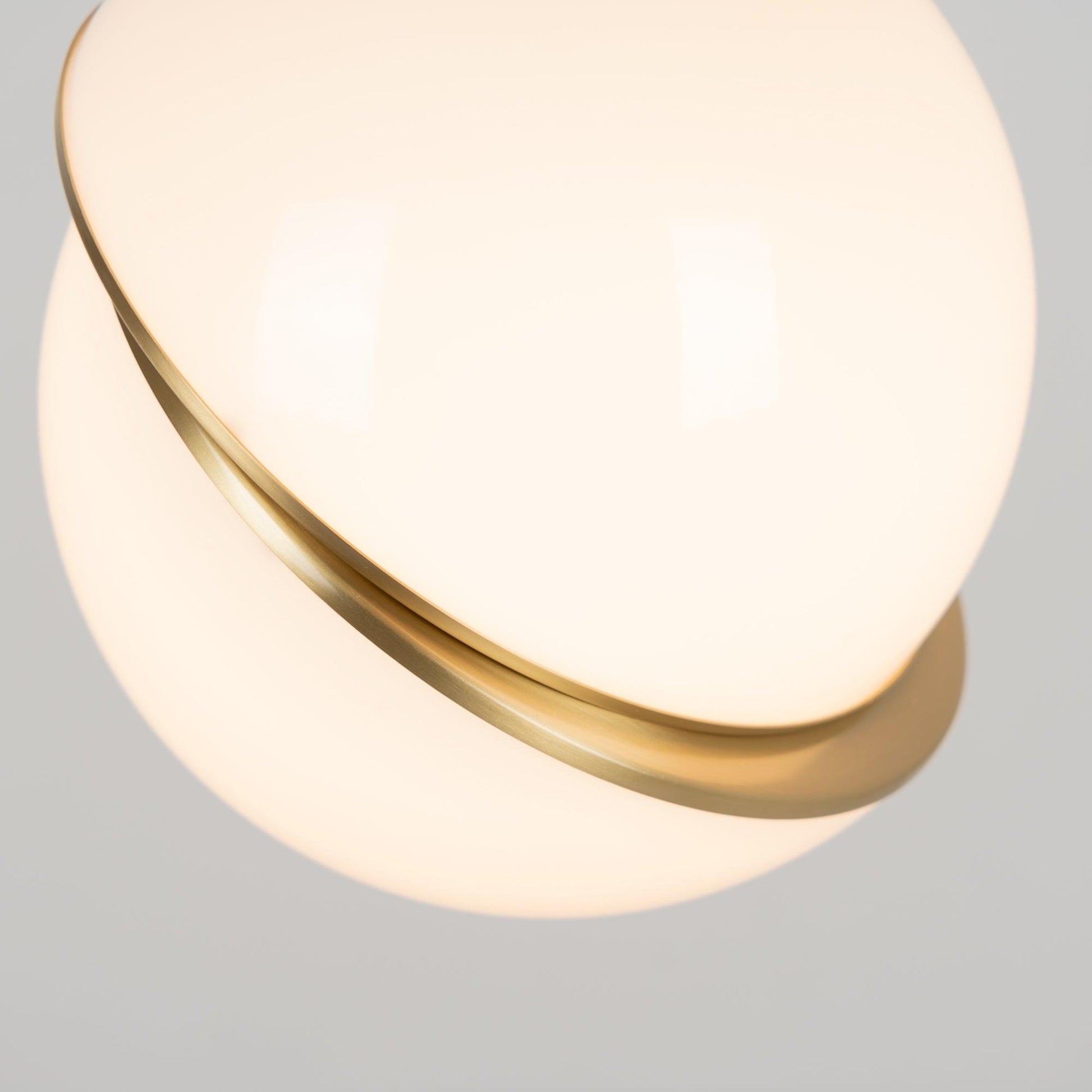 Cavira Pendant Minimalistic Glass Lamp-Neutral Decor