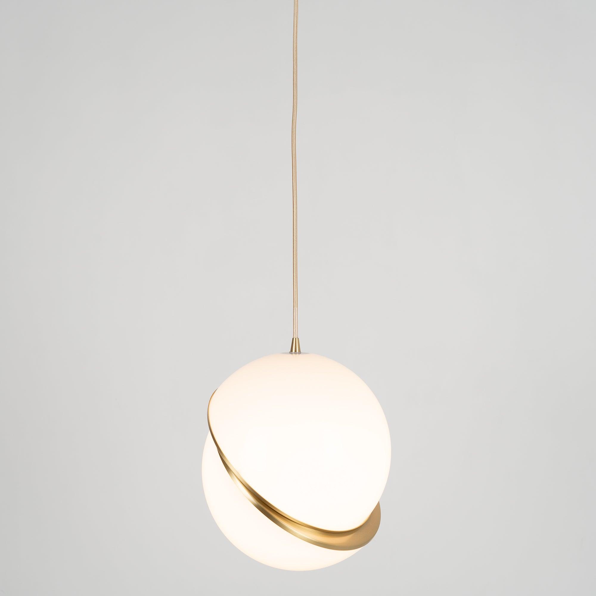 Cavira Pendant Minimalistic Glass Lamp-Neutral Decor