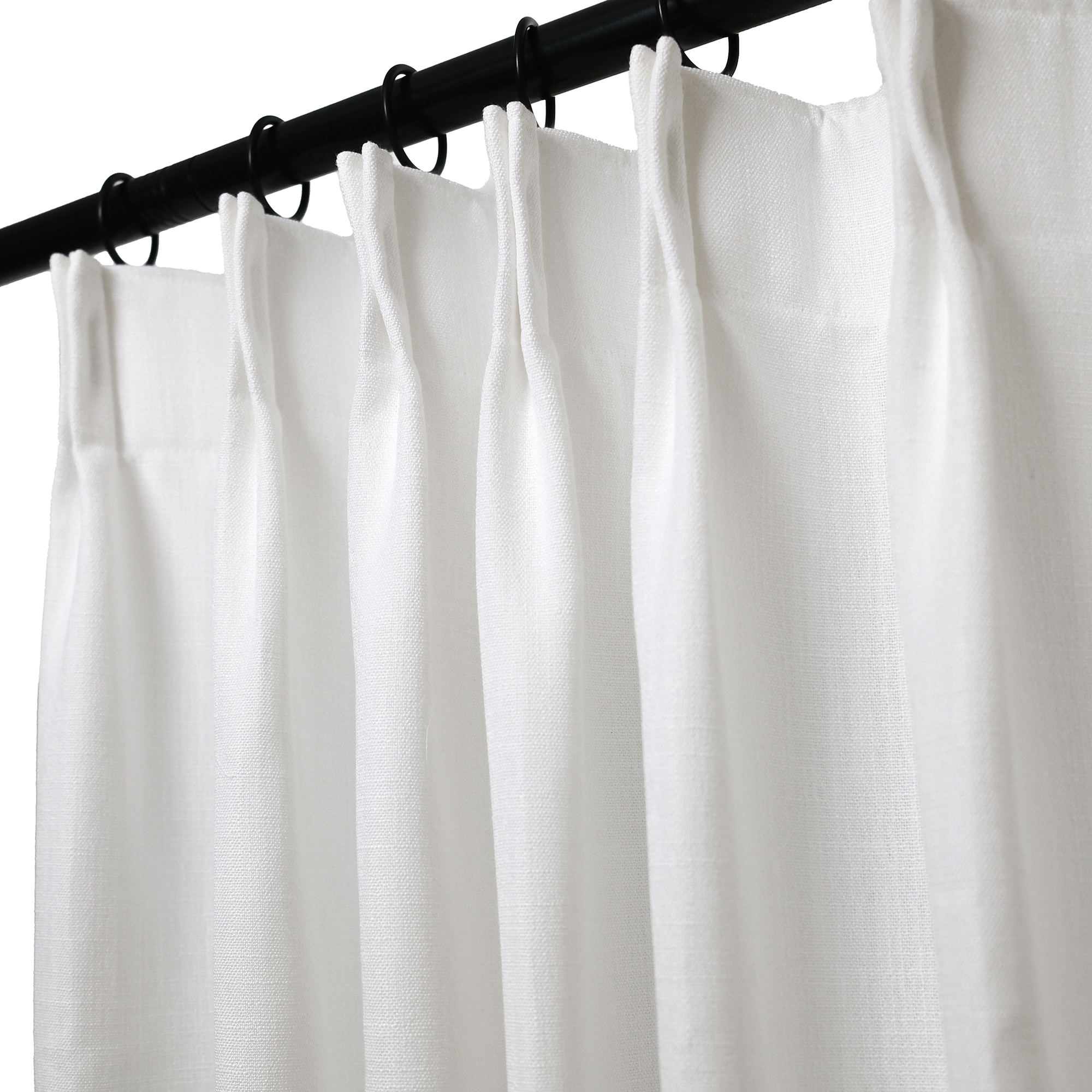 Lily Linen Blackout Curtains & Drapes-Neutral Decor