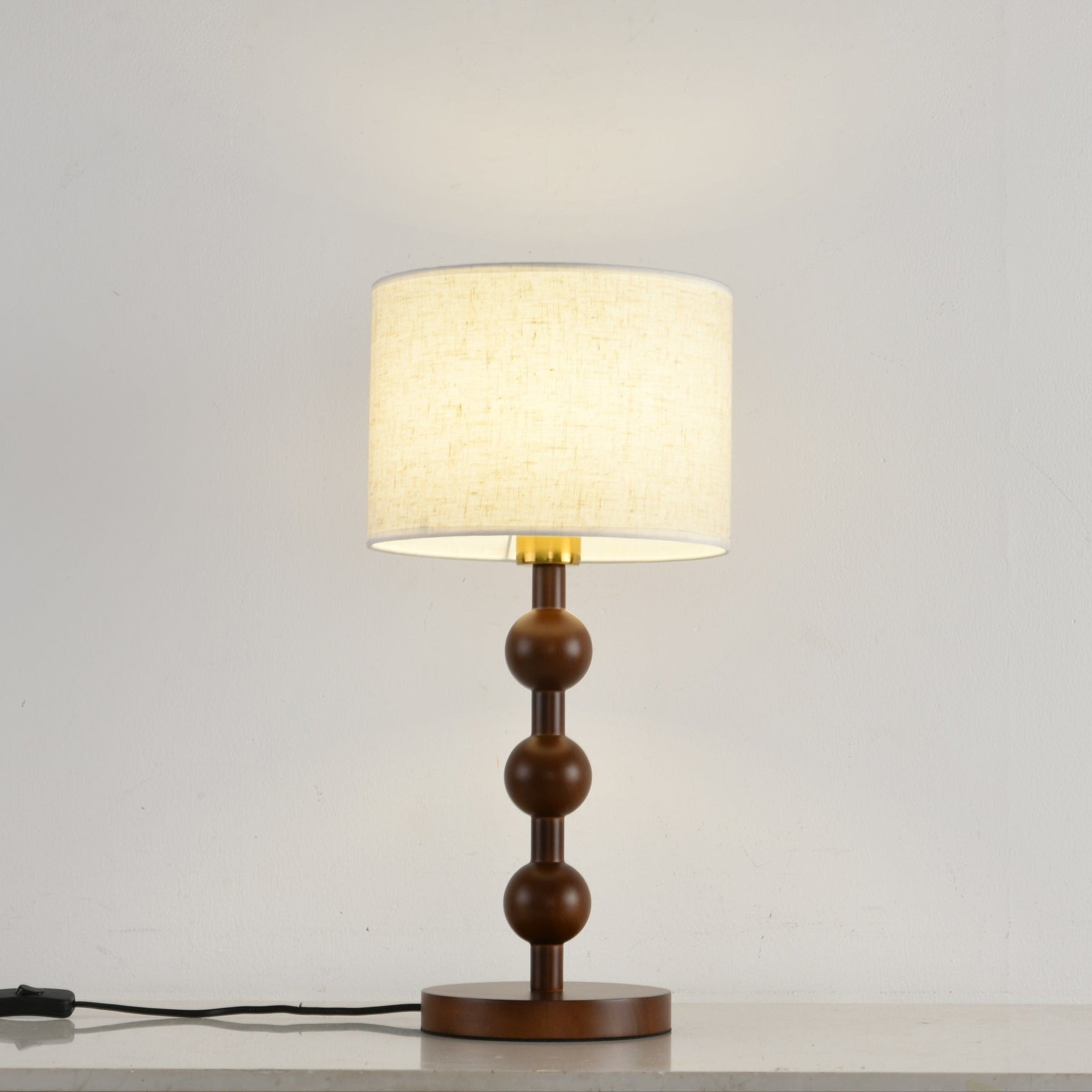 Madelyn Minimalist Fabric Table Lamp-Neutral Decor