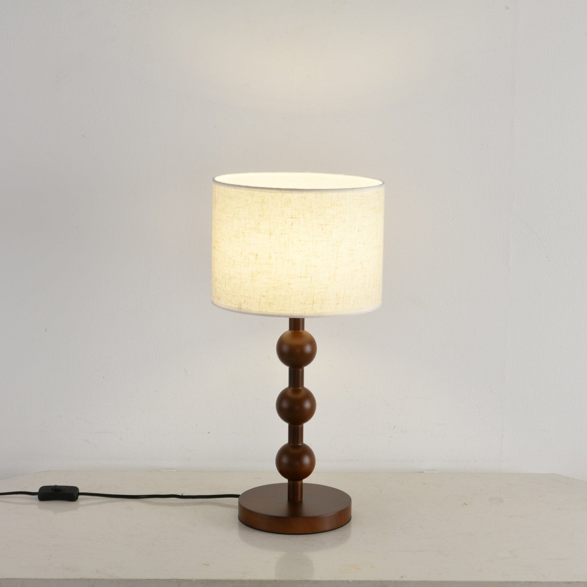 Madelyn Minimalist Fabric Table Lamp-Neutral Decor